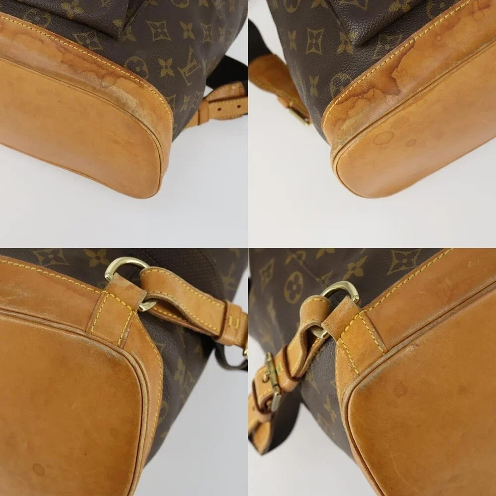Louis Vuitton Monogram Montsouris GM Backpack Brown